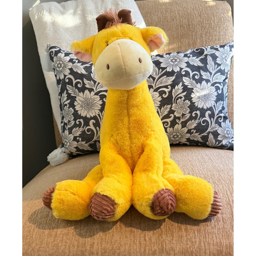 Giggle Scape Target Yellow Giraffe Plush Stuffed Animal Toy 086-13-5252